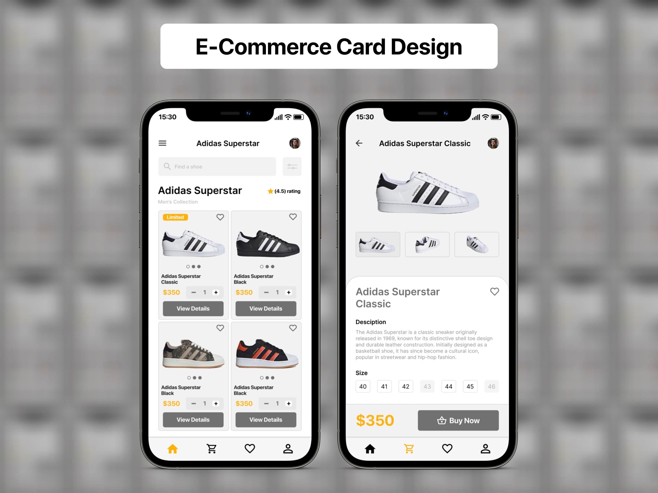 E-Commerce App Cart